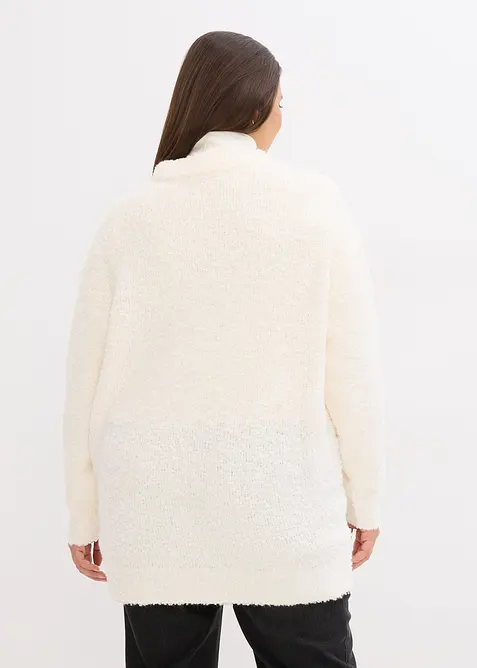 Oversized trui van boucl&eacute;, bonprix