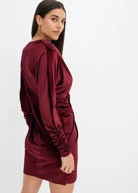 Mini jurk van zacht fluweel, bonprix