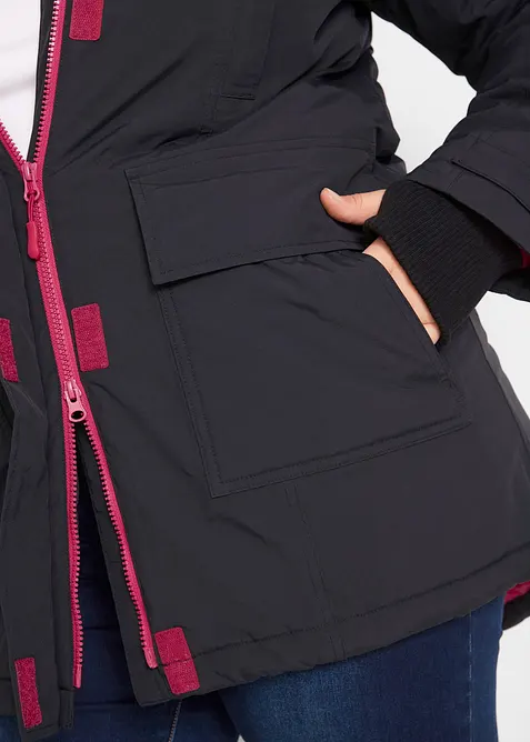 Gewatteerde outdoor parka, waterdicht, bonprix