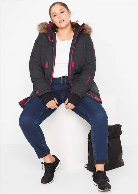 Gewatteerde outdoor parka, waterdicht, bonprix