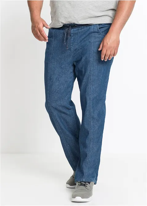 Classic fit instapbroek van licht katoen, straight, bonprix