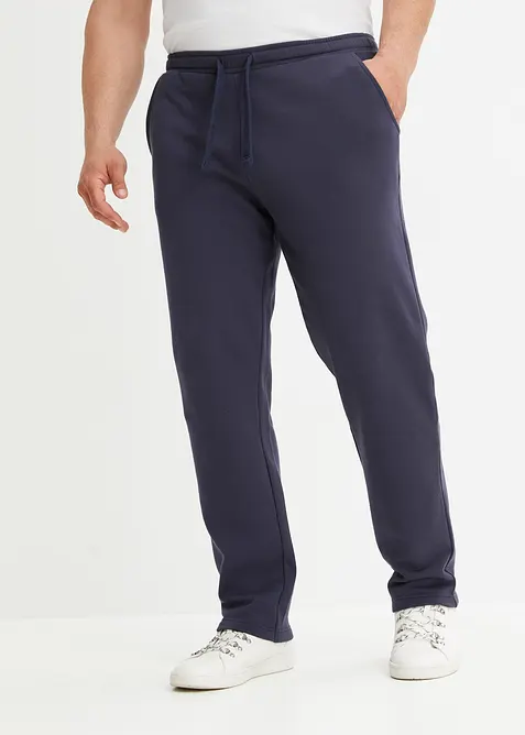 binnenkant zacht geruwd joggingbroek met rechte zoom, bonprix