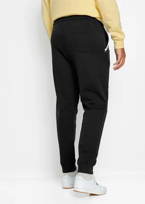 Joggingbroek van katoen met contrasterende details, bonprix