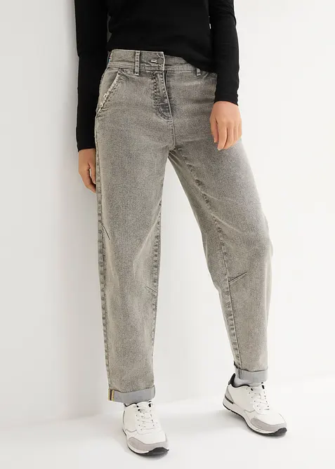 Jeans met vintage wassing, bonprix