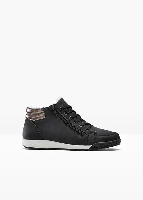 Hoge sneakers met ritssluiting, bonprix