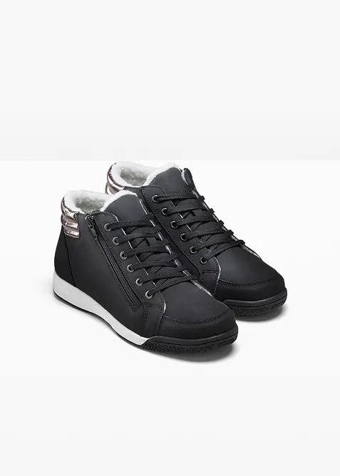Hoge sneakers met ritssluiting, bonprix