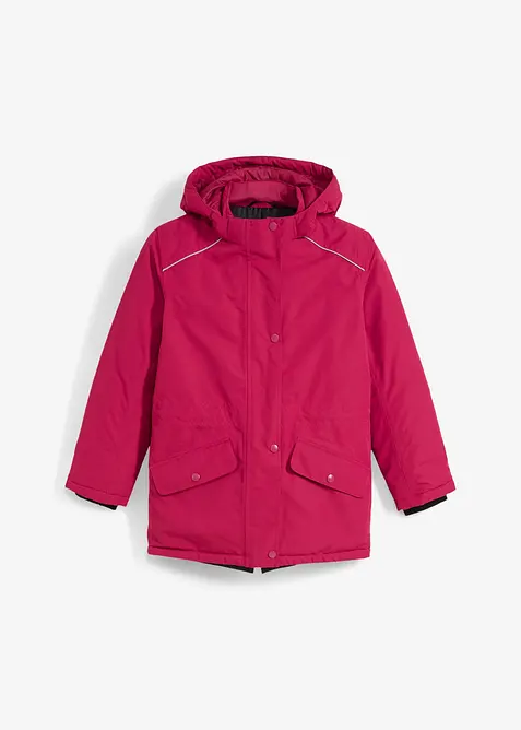 Waterdichte ski-jas met afneembare capuchon en reflecterende details, bonprix