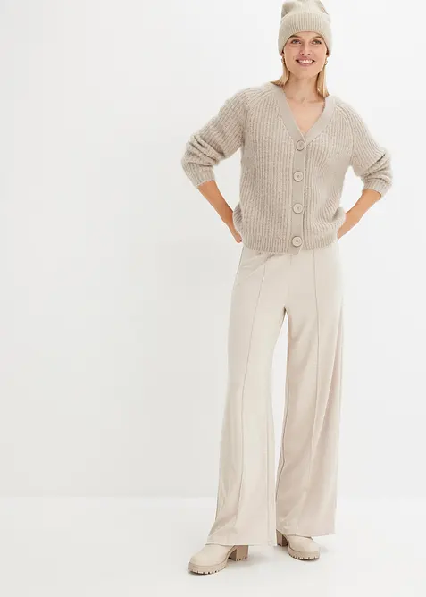 Jersey broek van comfortabel punto di roma, bonprix