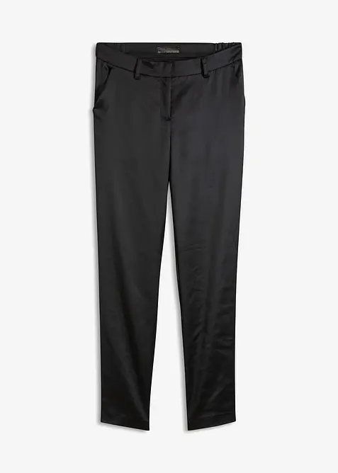 Pantalon van fijn satijn, bonprix