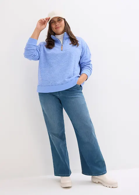 Knuffelzachte boxy sweater, bonprix