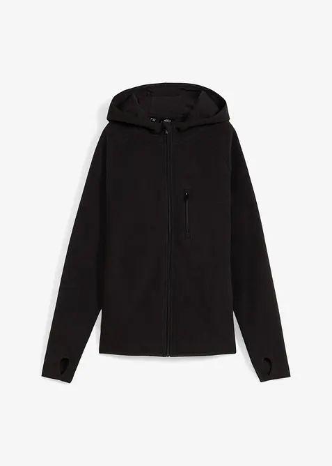 Fleece vest met zakken, bonprix