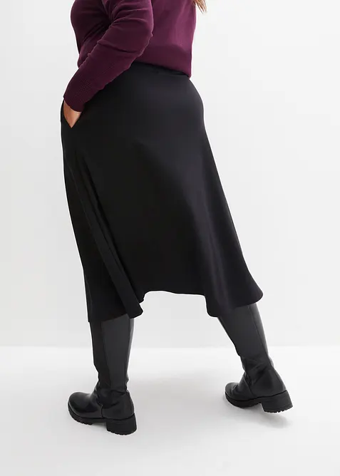 Midi rok van viscosemix, bonprix