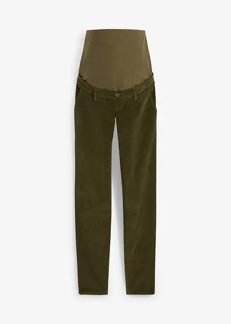 Corduroy broek in een biologische katoenmix, loose fit, bonprix