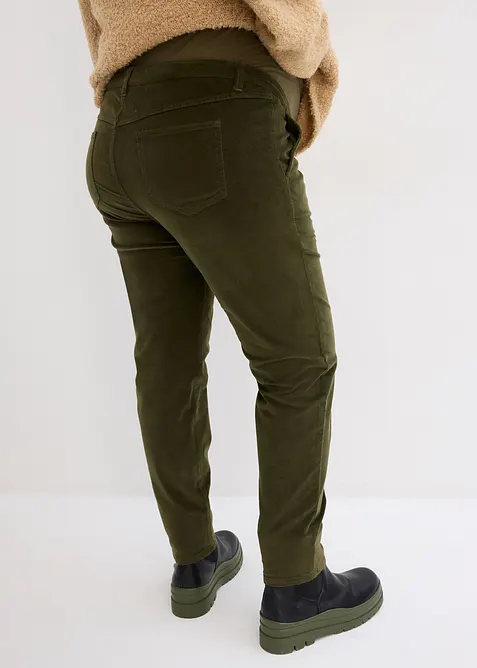 Corduroy broek in een biologische katoenmix, loose fit, bonprix