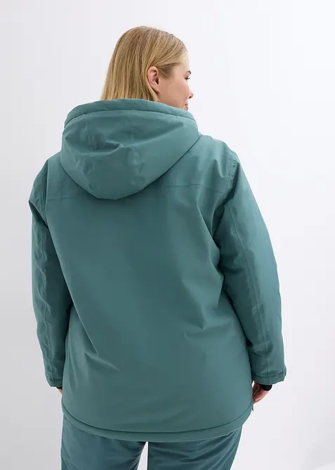 waterdichte outdoor instap ski-jas met fleece voering, oversized, bonprix