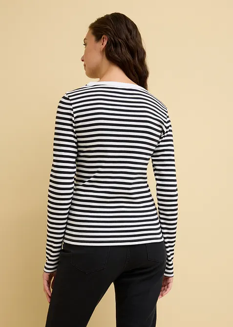 Longsleeve van biologisch katoen, bonprix