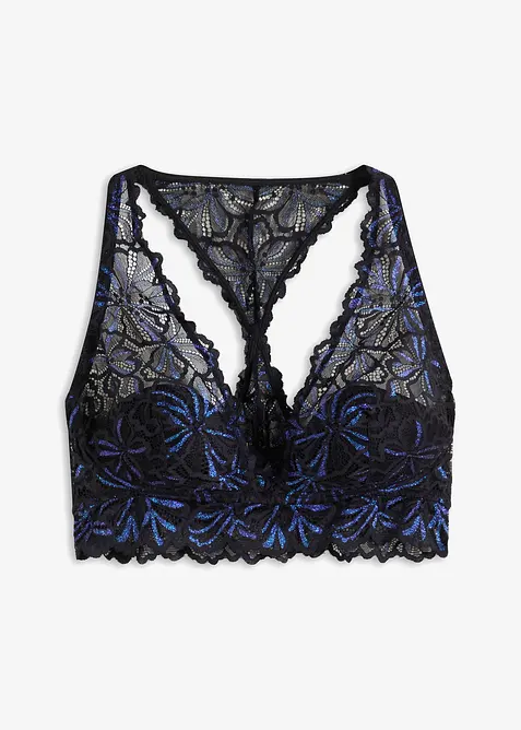 Bralette met glanzend garen, bonprix