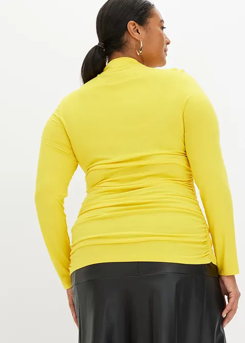 Shirt met plooitjes, bonprix