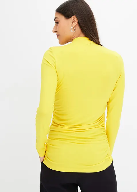 Shirt met plooitjes, bonprix