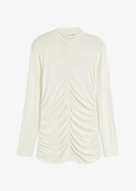 Shirt met plooitjes, bonprix