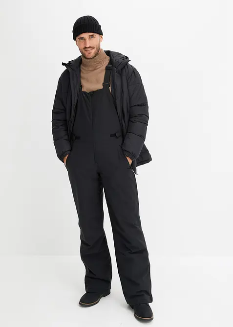 Waterdichte thermo skibroek met bretels, bonprix