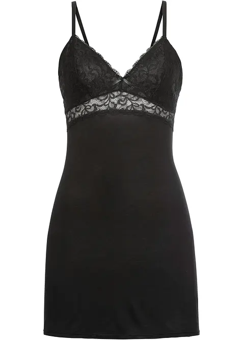 Slipdress in een zachte viscosemix, bonprix