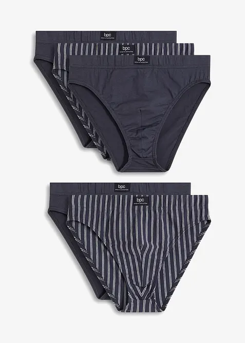 Slip met katoen (set van 5), bonprix