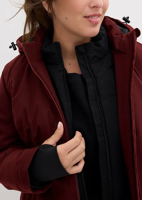 Waterdichte outdoor jas in layerlook, bonprix