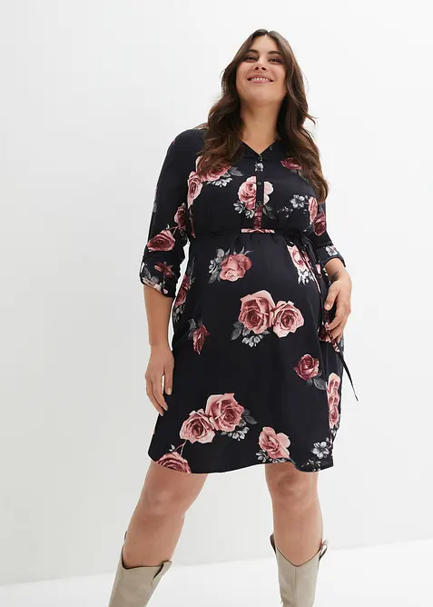 Lange zwangerschapsblouse / voedingsblouse, bonprix