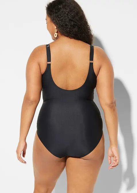 Corrigerend badpak met een V-hals, licht corrigerend, bonprix