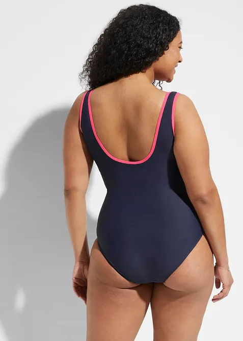 Corrigerend badpak met een ritssluiting, licht corrigerend, bonprix