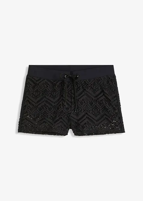 Zwemshort met kant, bonprix