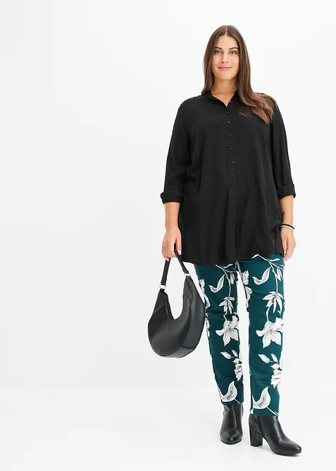 Lange blouse van viscose, bonprix