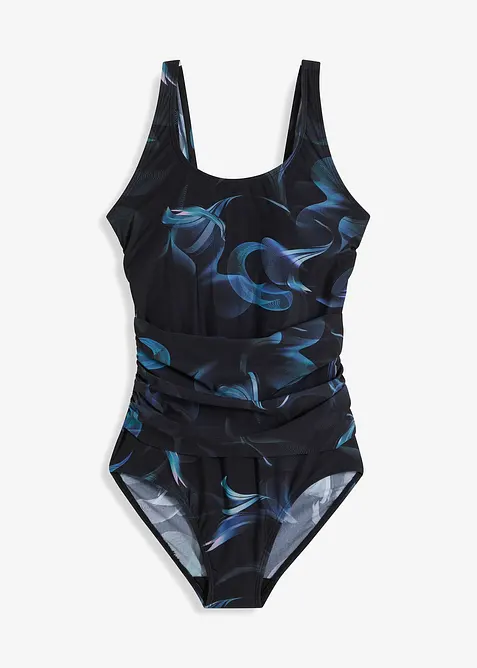 Corrigerend badpak met rimpels, licht corrigerend, bonprix