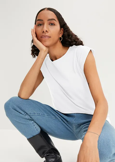 T-shirt van puur katoen, bonprix