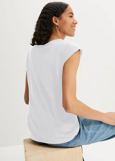 T-shirt van puur katoen, bonprix