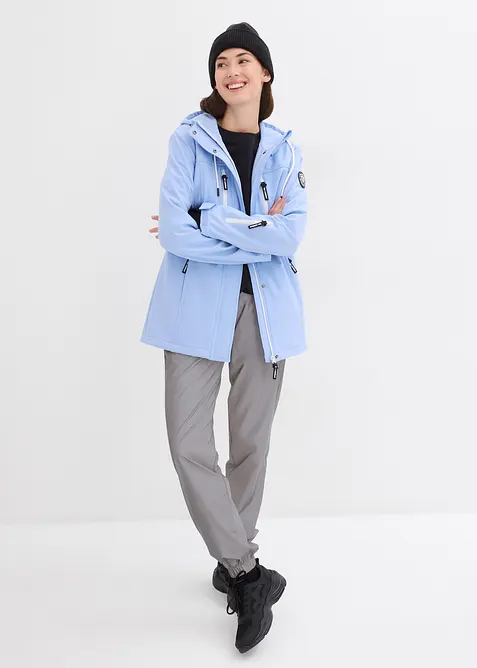 Softshell jas, waterafstotend, bonprix