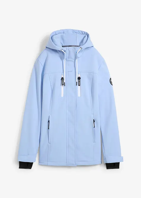 Softshell jas, waterafstotend, bonprix