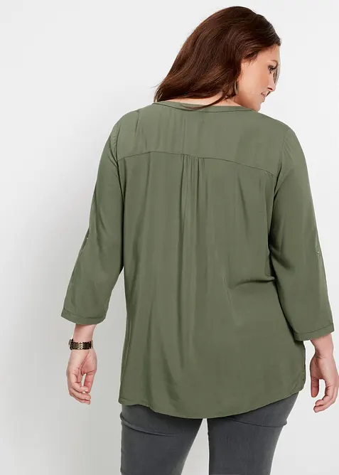 Tuniekblouse van soepele viscose, bonprix