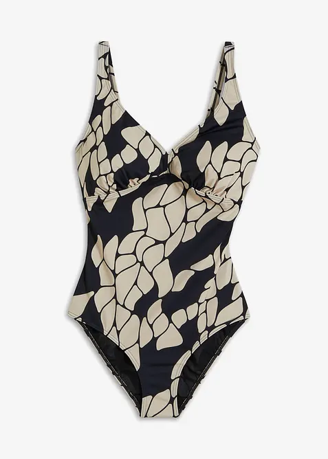 Licht corrigerend badpak met een V-hals, bonprix