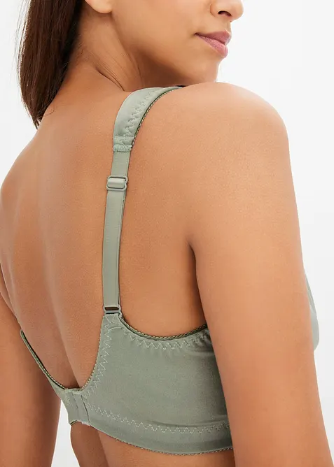 Steun beha zonder beugels met gewatteerde bandjes, bonprix