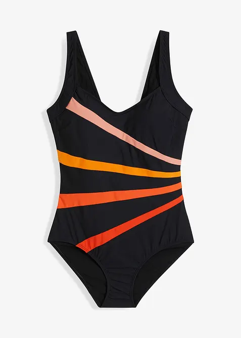 Corrigerend badpak met inzetstukken, sterk corrigerend, bonprix