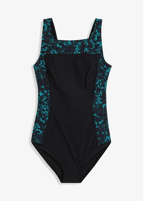 Corrigerend badpak met virekante hals, medium corrigerend, bonprix