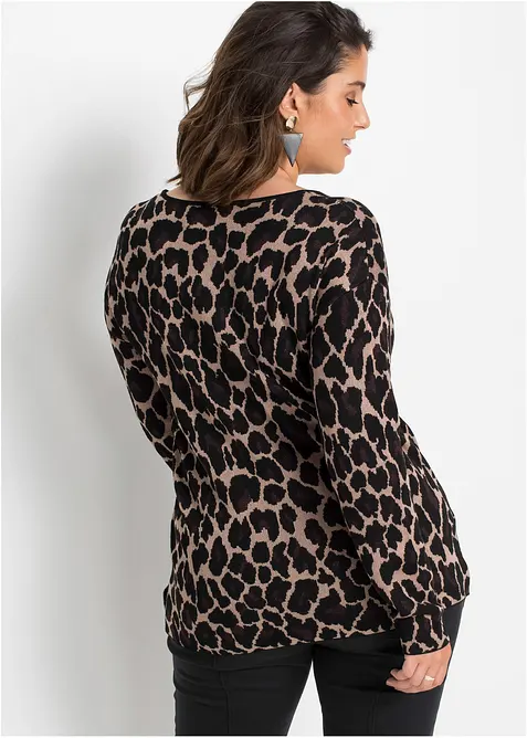 Jacquard trui, bonprix