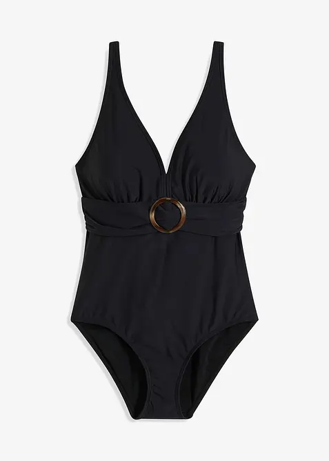 Corrigerend badpak met een V-hals, licht corrigerend, bonprix