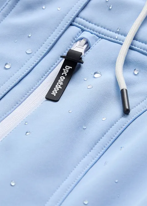 Softshell jas, waterafstotend, bonprix