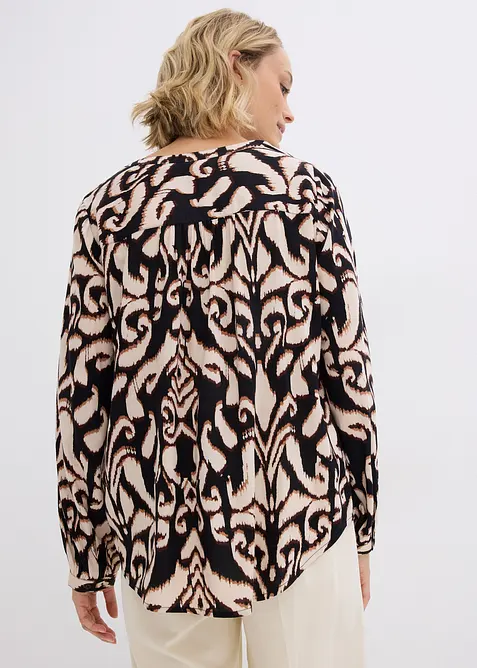 Tuniekblouse van soepele viscose, bonprix