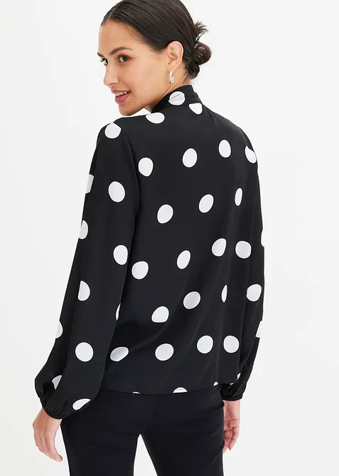 Blouse met strik, bonprix