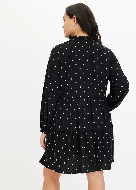 Tuniekjurk van gestructureerde cr&ecirc;pe, bonprix