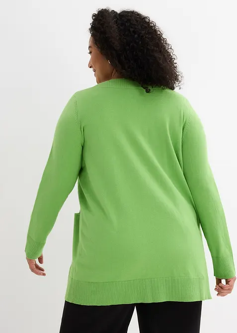 Vest met lange mouwen en zakken, bonprix